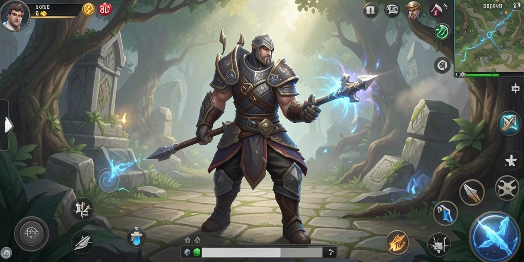 Gameplay ARPG 8ID yang memukau dan seru.