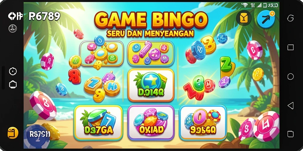 Tampilan gameplay menarik dari RP6789 dengan suasana Bingo yang seru.