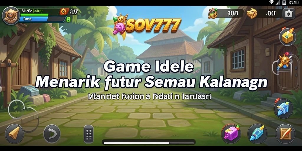 Screenshot SOV777 menampilkan aksi gameplay Idle yang seru.