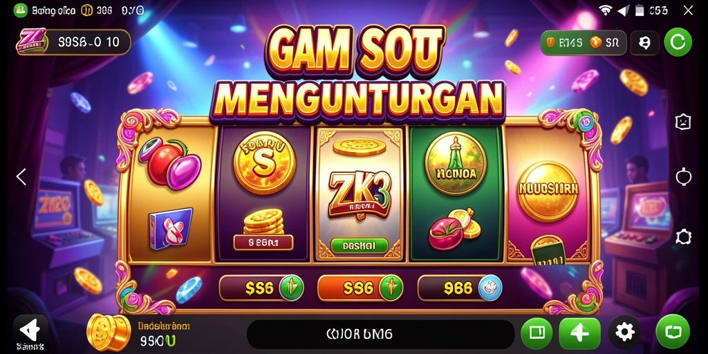 Tampilan gameplay ZK3 yang memikat dan seru.